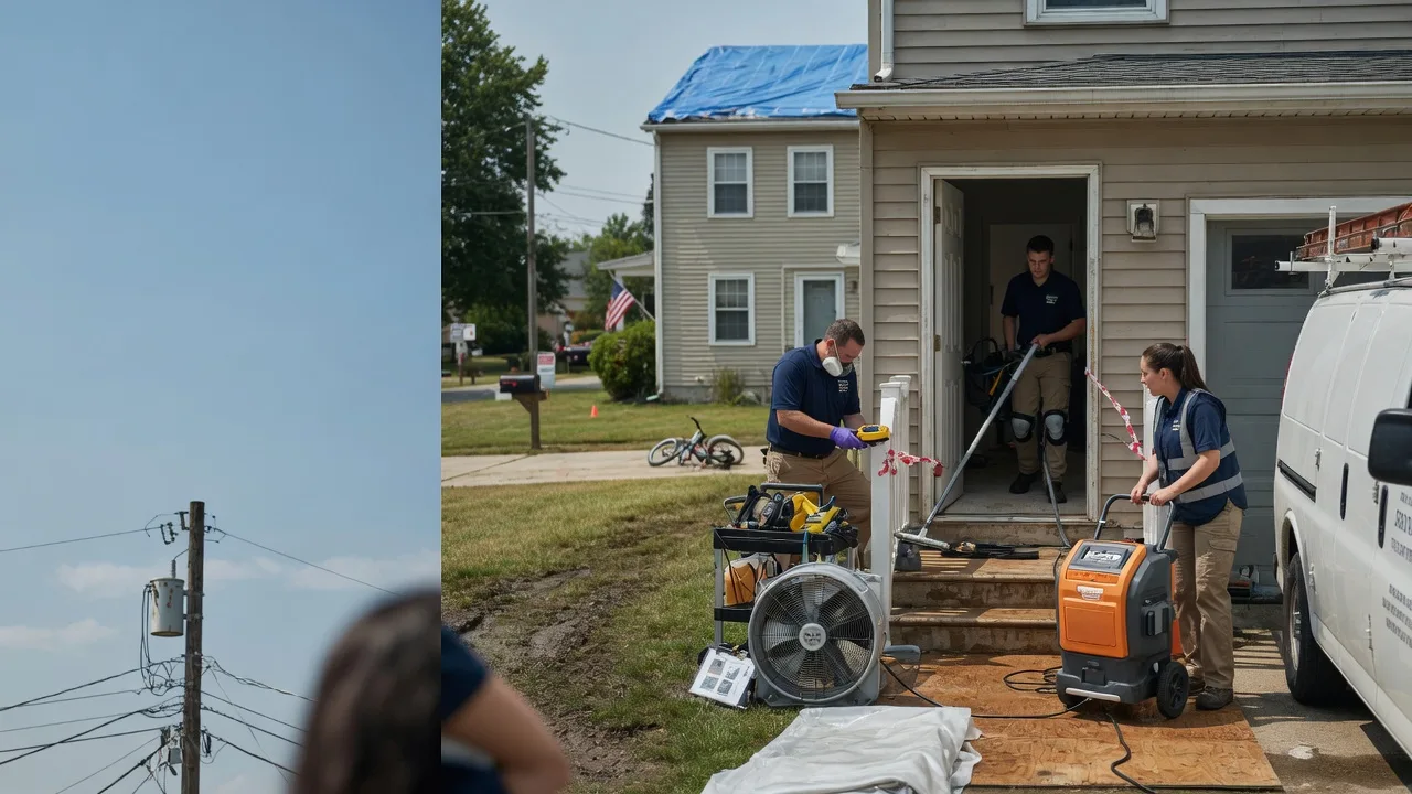 Water Damage Repair in Opal, WY near me